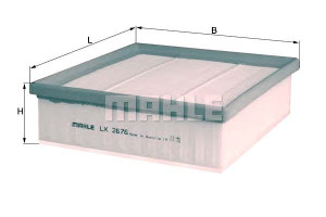 Filtr Powietrza Alfa Romeo Mahle