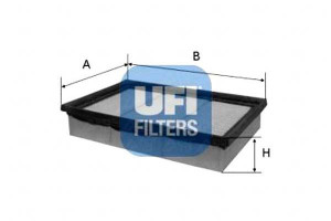 Filtr Powietrza Bmw X3 2.0i 05- Ufi
