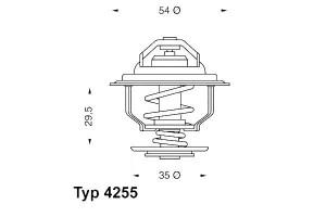 Termostat (87c) Opel Ascona B Manta B Monza A Reko