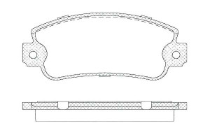 Klocki Hamulcowe Fiat 131 147 900 T/e 900 T/e Pulm