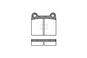 Klocki Hamulcowe Remsa 171698151b 171698151h 17169