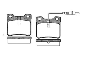 Klocki Hamulcowe Remsa 24204820 A00 34200020