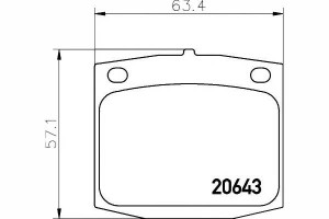 Klocki Hamulcowe P Citroen C25 1.9d 90- Textar