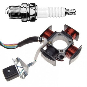 Iskrownik do Romet Zetka 50  stator + świeca