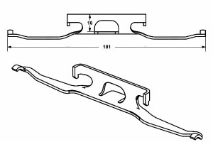 Zestaw Montażowy Klocków Mercedes Sprinter 2-t (90
