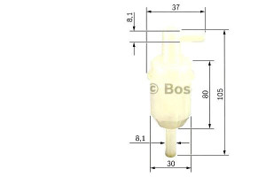 Filtr Paliwa Mercedes Wstępny Diese Bosch
