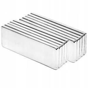 MOCNY MAGNES NEODYMOWY MAGNESY zestaw 10 sztuk