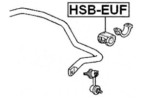 Guma Stabilizatora Honda Przód Civic 01-05 Febest