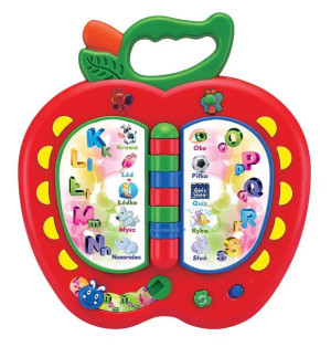 W Bam Bam Zabawka Edukacyjna Jablko 18/36 Plpl