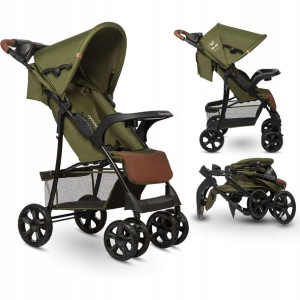 Wózek spacerowy Lionelo Emma Plus Forest Green