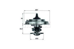 Termostat Vw 92c T4 T5 Behr