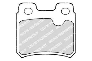 Klocki Hamulcowe Opel Astra/vectra Tył Delphi Ham