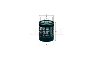 Filtr Oleju Mitsubishi Smart Mahle