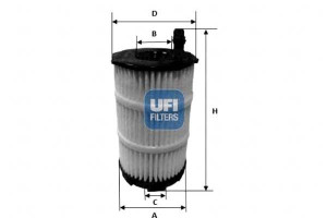 Filtr Oleju Audi A5 4.2fsi 07- Ufi