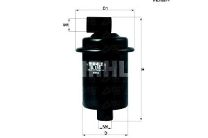 Filtr Paliwa Hyundai Atos 1.0 02.98-07.03 Knecht