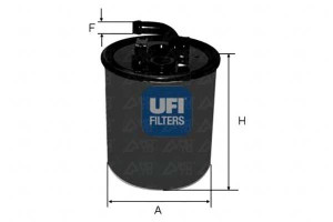 Filtr Paliwa Diesel Ufi