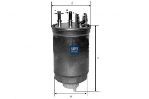 Filtr Paliwa Diesel Ufi