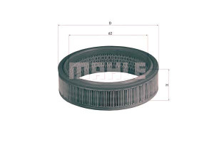 Filtr Powietrza Fiat Mahle