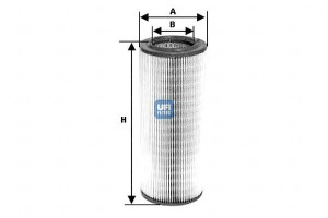 Filtr Powietrza Alfa 166 2.4 Jtd 03-08 Ufi