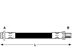 Przewód Hamulcowy Ap 1379911 1520319 6g912078ad 6g