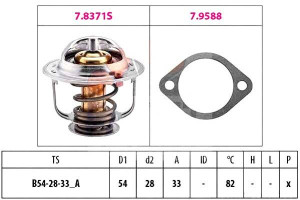 Termostat Facet Th629482j 1880371 580371