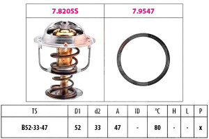 Termostat Toyota Yaris 1.0 Facet