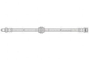 Przewód Hamulcowy Elast. Ford Focus 1.4-2.0 10.98-