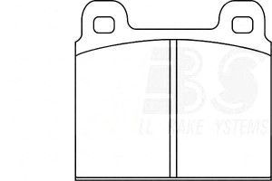 Klocki Hamulcowe Vw T2 -08.85 A.b.s.