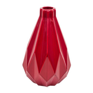 Wazon Ceramiczny Brylant flakon czerwony