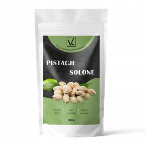 Pistacje 500g prażone solone w łupinie