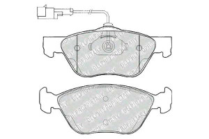 Klocki Hamulcowe Alfa Romeo 145 146 155 156 Gt Gtv