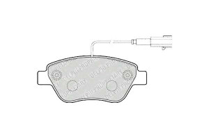 Klocki Hamulcowe Citroen E-mehari Nemo Fiat 500 Fi