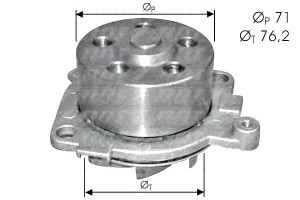 Pompa Wody Fiat Alfa Dolz