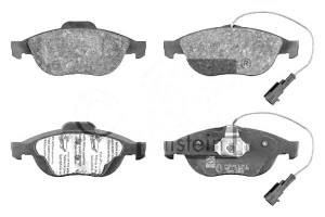 Klocki Hamulcowe Alfa Romeo 156 2.0-2.5 97- Febi B