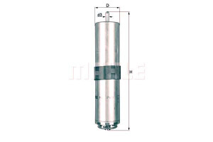 Filtr Paliwa Mahle 13327823413 13328584874 7823413