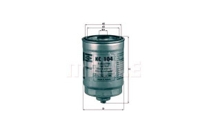 Filtr Paliwa Mahle 31261191 8683212 1457434435 N44