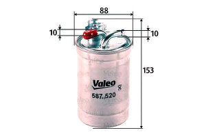 Filtr Paliwa Valeo