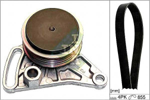Zestaw Paska Wielorowk. Vw 1,6 1,9tdi Ina