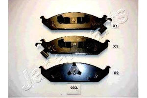 Klocki Hamulcowe Chrysler Przód Stratus 95-01 Japa