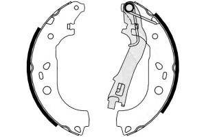 Szczęki Hamulcowe Citroen Nemo 08- Brembo