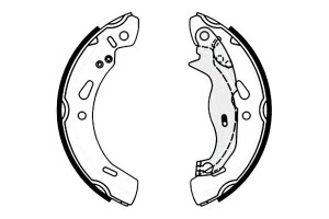 Szczęki Hamulcowe Ford Fiesta 08- Brembo