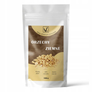 Orzechy ziemne 1000g prażone bez soli 1kg