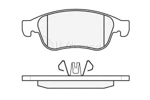 Klocki Hamulcowe Renault Przód Megane Meyle