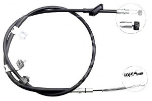 Linka Hamulca Ręcznego Honda Jazz 02-03 Lt (-abs)