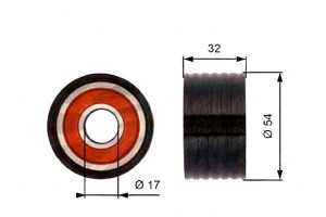 Rolka Napinacza Opel Gates