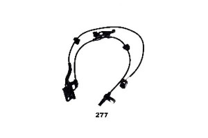 Czujnik Abs Japanparts 8954242050 31135 15102277 A