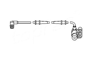 Czujnik Abs Mercedes A Vaneo (414) 1.4-2.1 07.97-0
