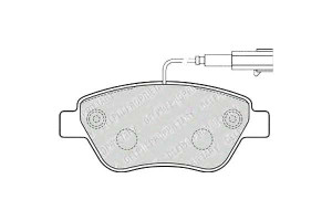 Klocki Hamulcowe Alfa Romeo Mito Fiat Grande Punto