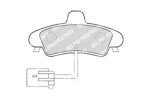 Klocki Hamulcowe Ford Cougar Mondeo Ii Mondeo Iii