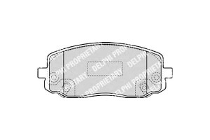 Klocki Hamulcowe Hyundai I10 I20 Kia Picanto 1.0-1